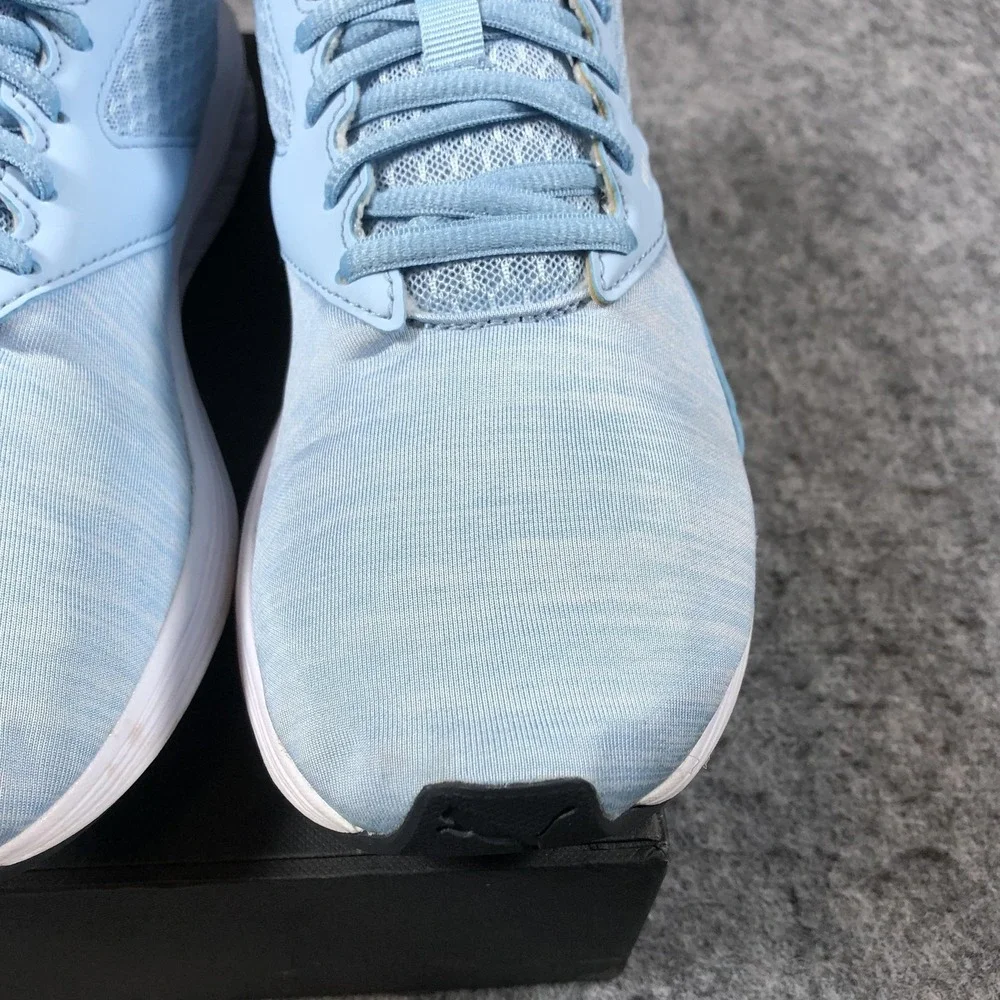 Puma NRGY Fit+ Shoes Mens Size‎ 7 Light Blue Mesh Running Sneakers 190556-14